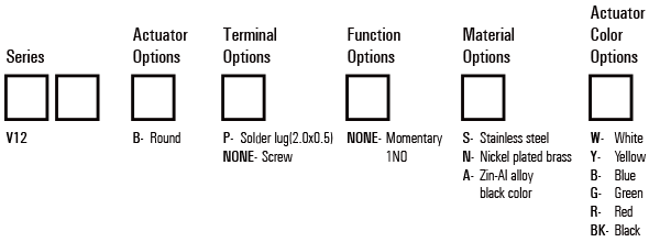 piezoelectric button