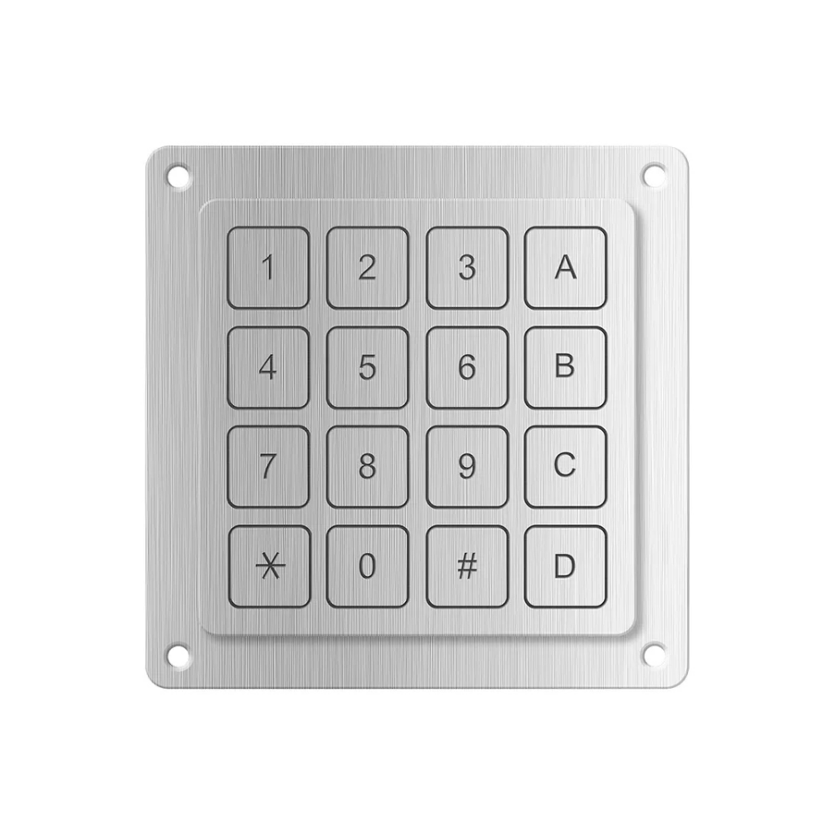 16keys Touch metal piezo keypad switch Langir