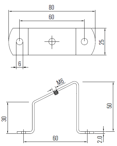 Brackets/ Mounting Dimensions