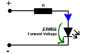 Single LED circuit