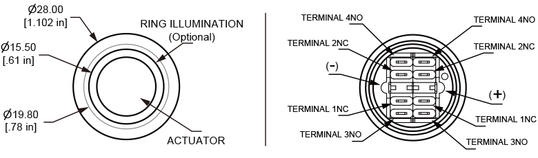 L25 Anti-Vandal Resistor Switch