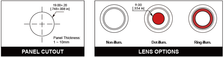 L19M Micro-trip anti vandal switch