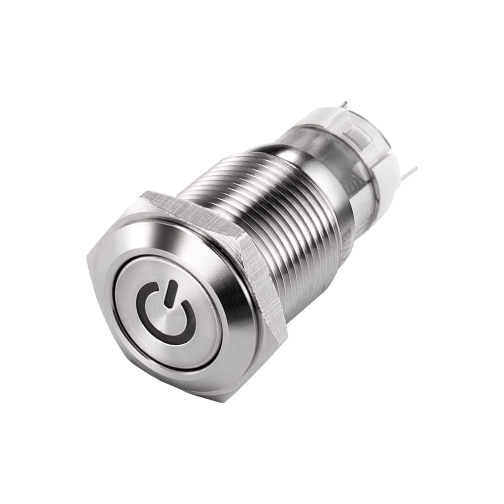 Antywandalowy przełącznik przyciskowy 16 mm (seria L16)