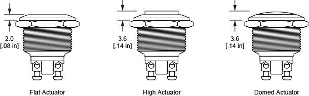 Pulsante Momentaneo Illuminato BLU - Interruttore 16mm In Acciaio IP65 | 5 Pin, 12V/24V | Impermeabile Per Auto, Barca, Moto - Foto 6
