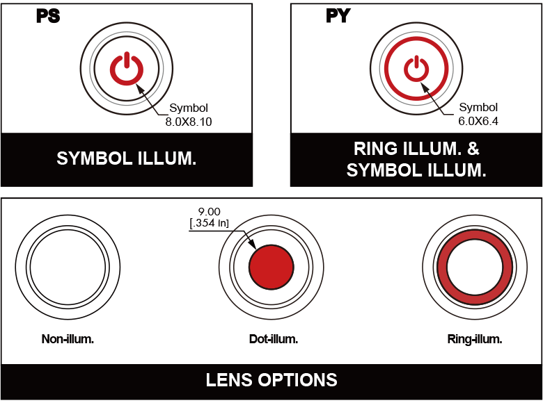 L22T Anti vandal switch