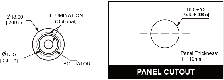 L16T Anti vandal switch