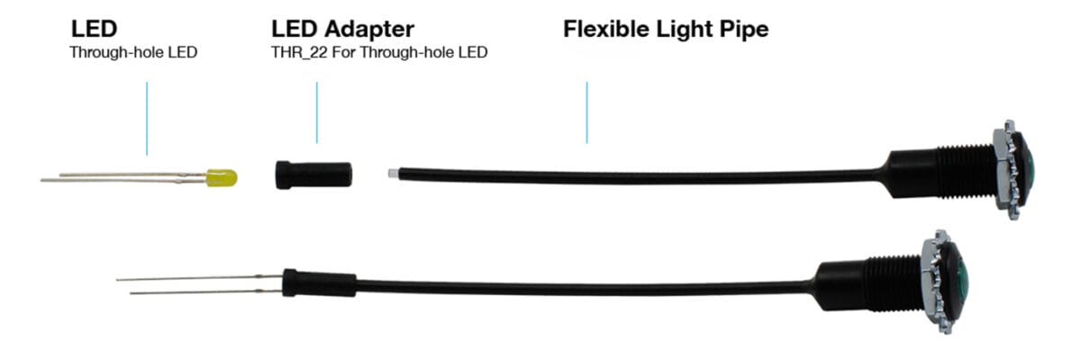 Flexible light pipe