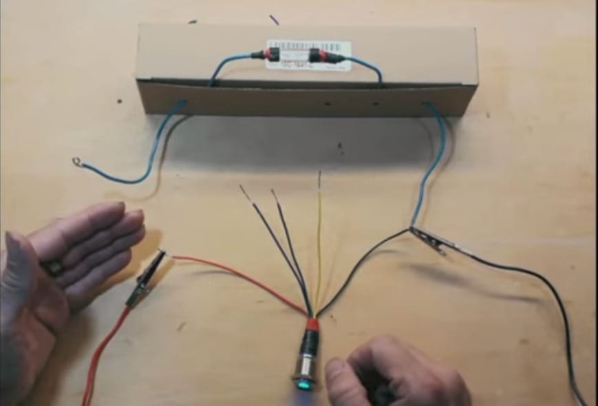 Connect the 12v Wires 
