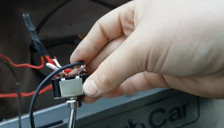 Cut the supply wire in your device using wire cutters